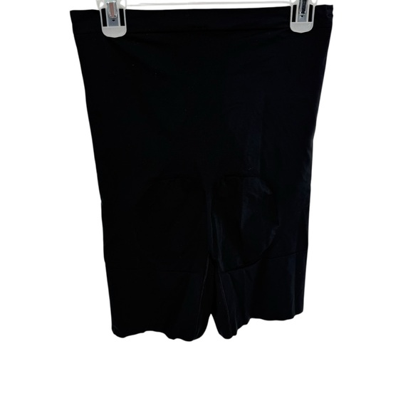 Spanx High Waist Mid Thigh Shaping Short Womens size 2X Black Shapewear nylon - Picture 1 of 8